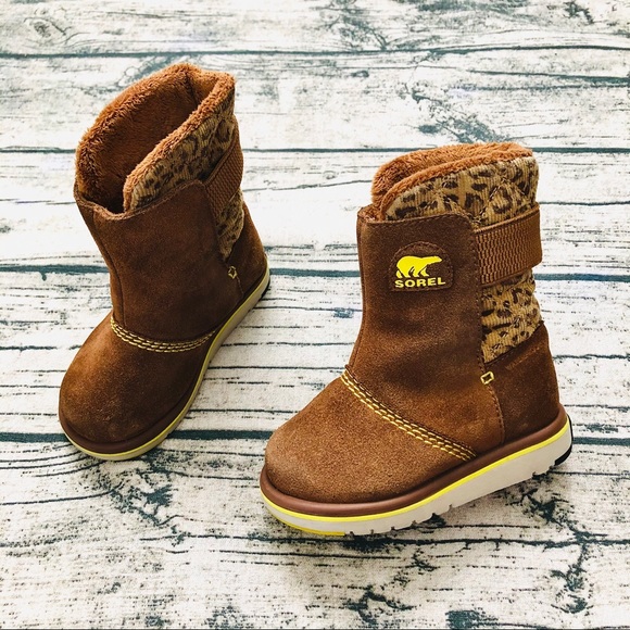 Sorel Other - HP💘SOREL⚡️Toddlers Brown Waterproof Suede Boots_8
